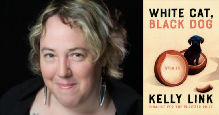 Kelly Link and her book White Cat, Black Dog