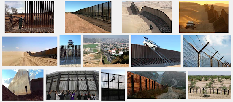 Mexican border fences