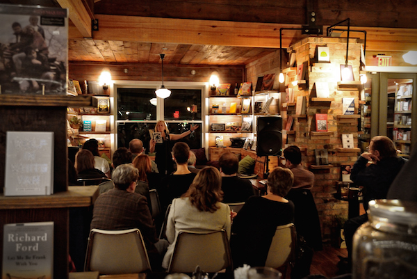 Mary Helen Sprecht at The Wild Detectives/ Photo by Scott Wayne McDaniel