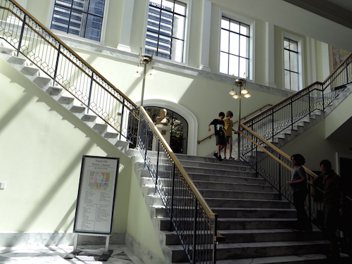 Nashville Public Library staircase