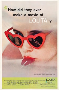 lolita 1962 movie poster