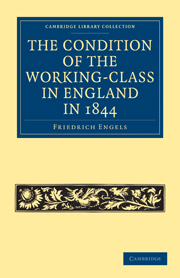 engels the condition of the working class in england