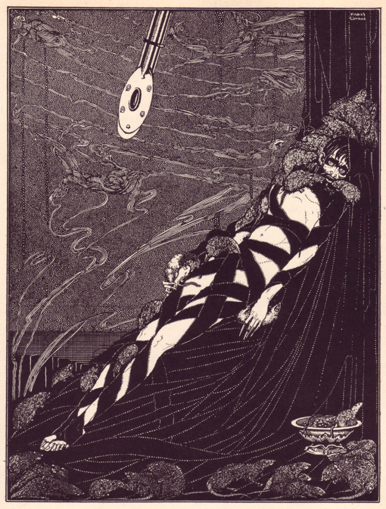 Harry Clarke, illustration for Poe's Tales of Mystery and Imagination (1923)