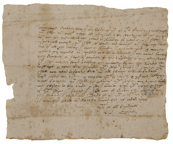 Shakespeare Letter