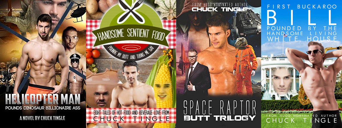 Chuck Tingle covers