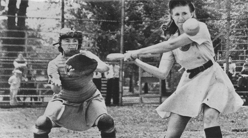 On the Short-Lived All-American Girls Professional Baseball League