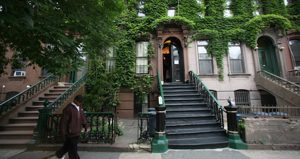 langston hughes harlem brownstone