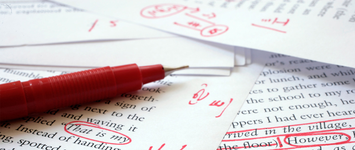 The negative connotation of a red pen and why I hate editing