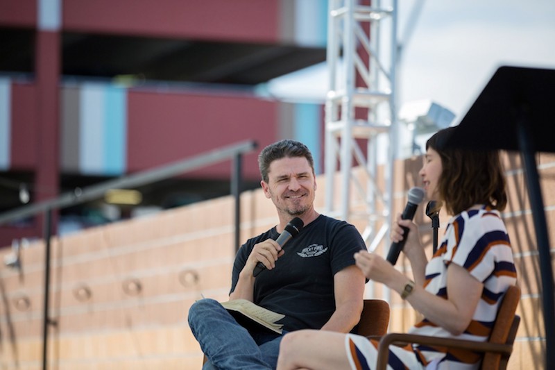 dave eggers carrie brownstein the believer american dreams festival