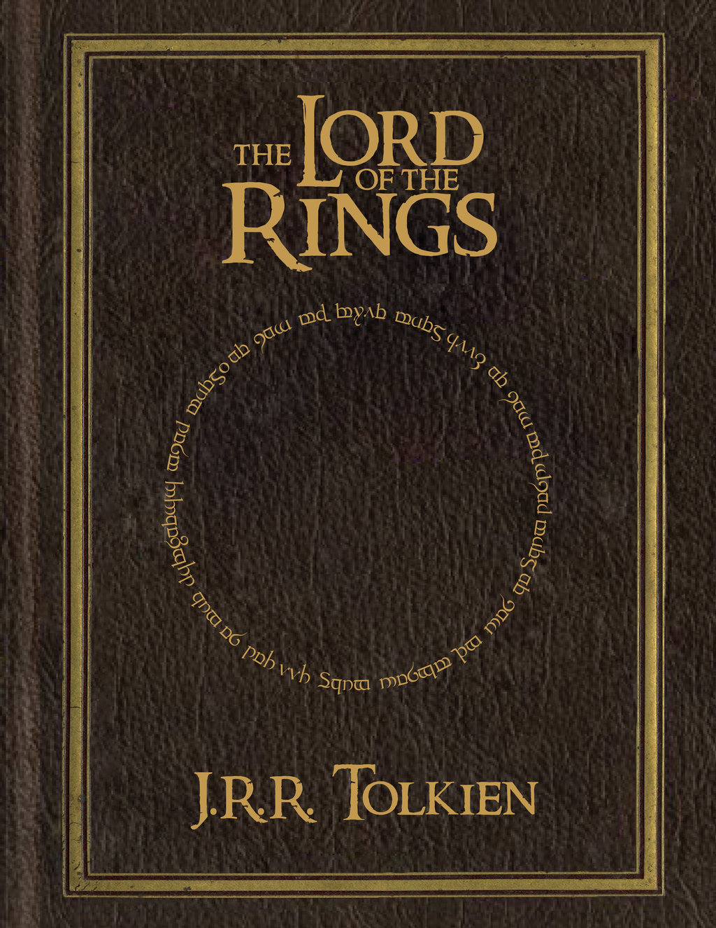 the lord of the rings original book cover