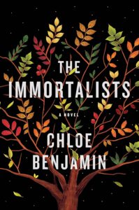 Chloe Benjamin, The Immortalists, design and illustration by Sandra Chiu (Putnam)