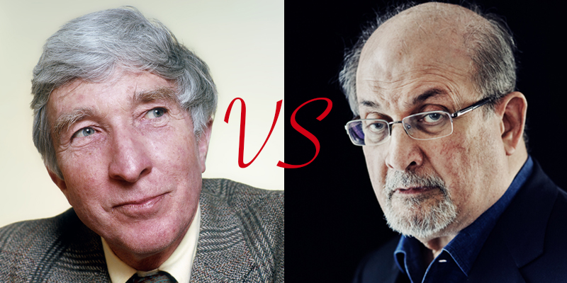 Updike vs. Rushdie