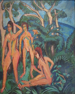 Bathers Beneath a Tree Ernst Ludwig Kirchner