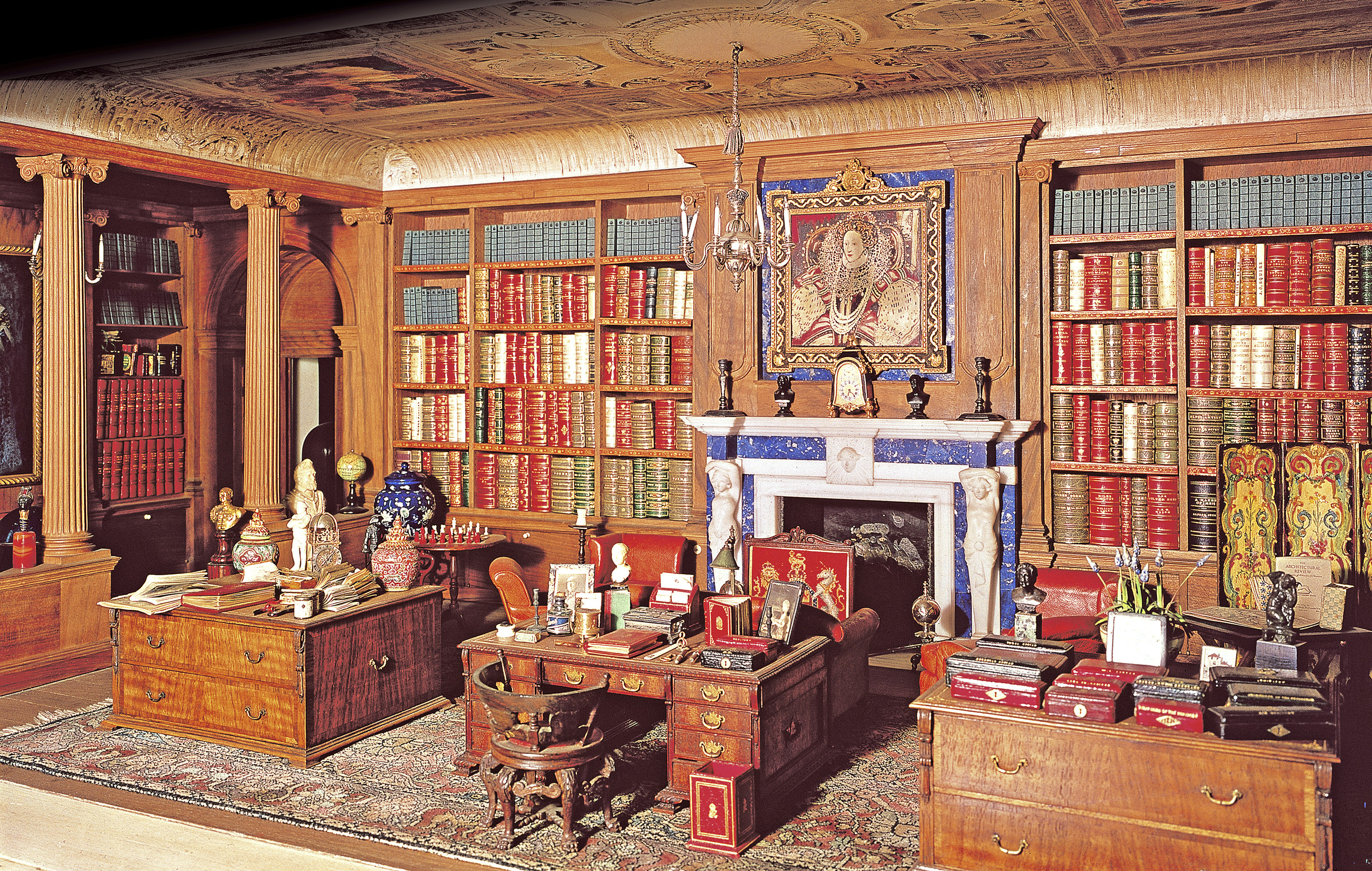 Queen Mary's Dolls' House library