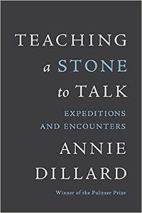 Teaching a Stone to Talk Annie Dillard