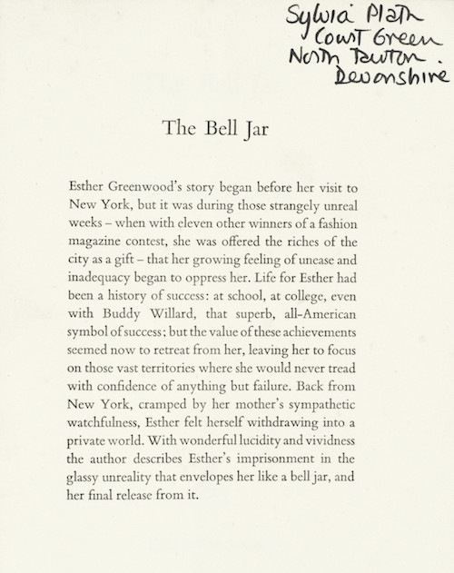 Book review – “The Bell Jar” by Sylvia Plath – Julia's books