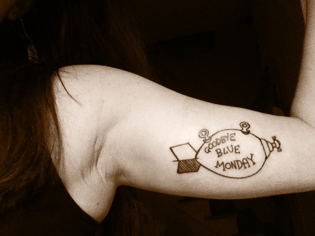 Contrariwise Literary Tattoos on Tumblr