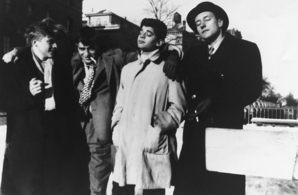 Hal Chase, Jack Kerouac, Allen Ginsberg, and William S. Burroughs, 1944