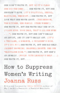 Joanna Russ, How to Suppress Women's Writing