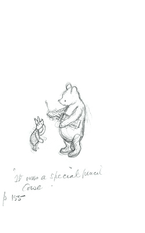 Some Of The First Sketches Of Winnie The Pooh Literary Hub