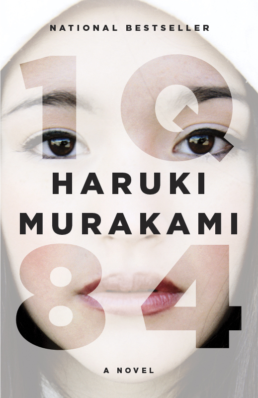 IQ84 by Haruki Murakami, designed by Chip Kidd