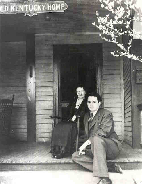 Thomas Wolfe and his mother