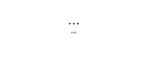 asterisks