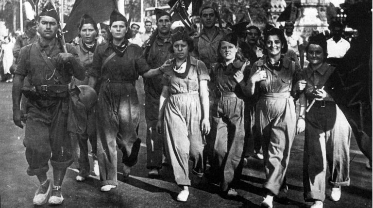 Militia Women during Spanish Civil War in the 1930s (7)