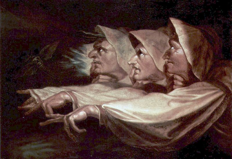 "The Three Witches," by Johann Heinrich Fussli, 1783