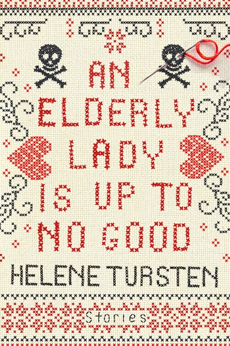 Helene Tursten, <em>An Elderly Lady is Up to No Good</em>, tr. Marlaine Delargy, Soho Crime; design by TK TK. (November 6, 2018)