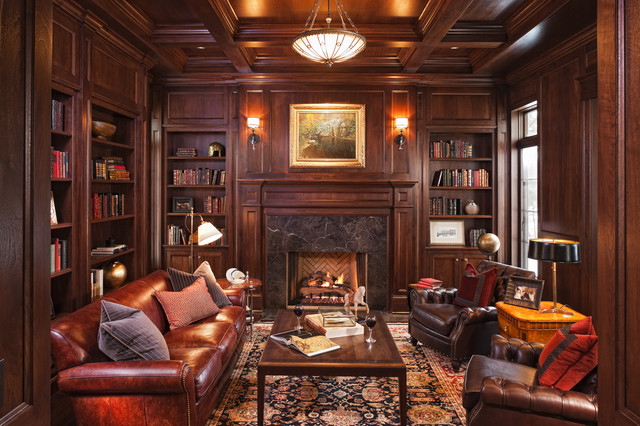 cozy reading room
