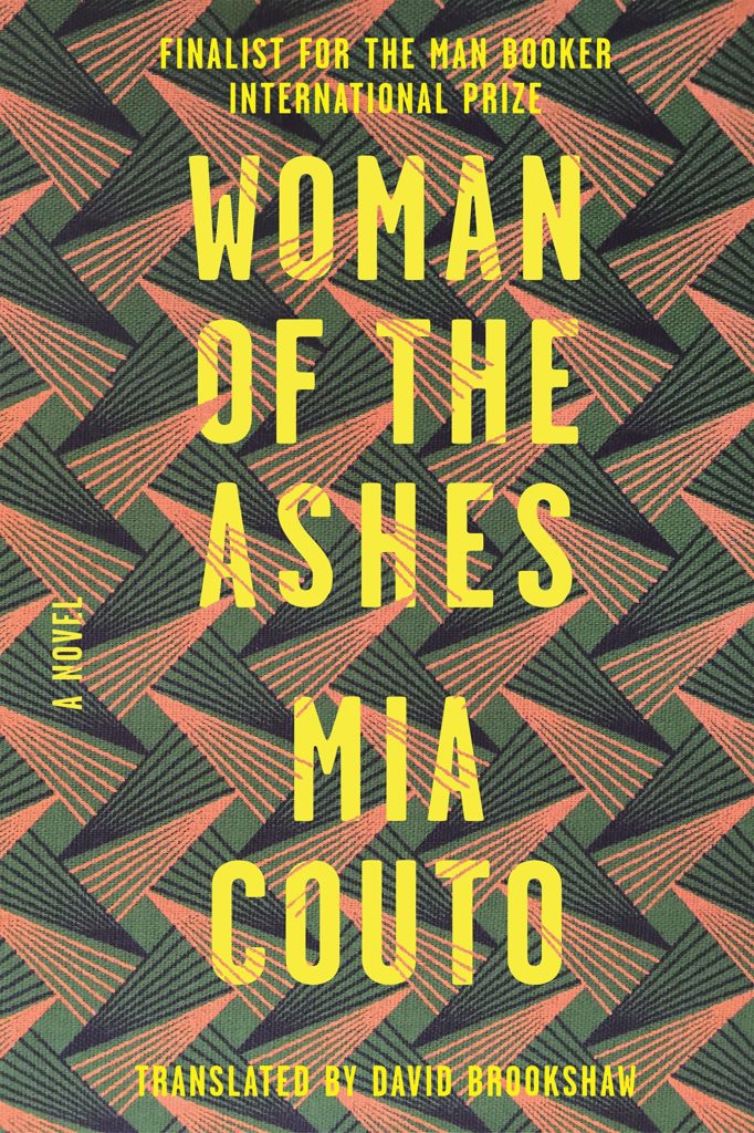 Mia Couto, <em>Woman of the Ashes</em>, design by Sarahmay Wilkinson