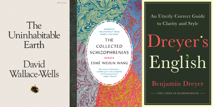 The Uninhabitable Earth, The Collected Schizophrenias, Dreyer's English