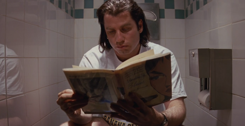 vincent vega reading