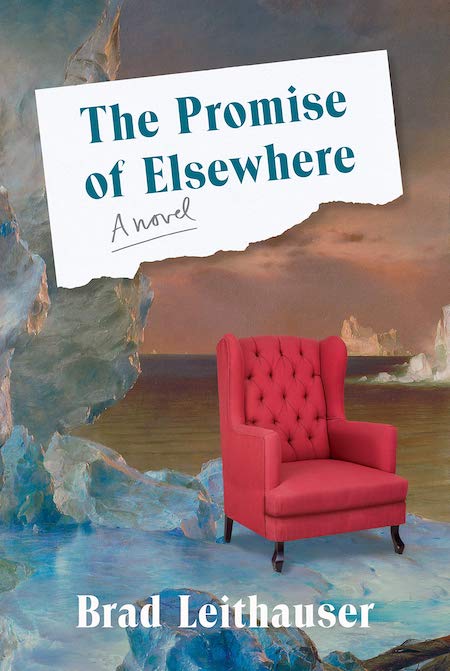 Brad Leithauser, <em>The Promise of Elsewhere</em>, Knopf; design by Jenny Carrow (March 26, 2019)