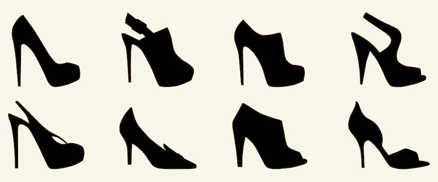 High Heels Silhouette Images