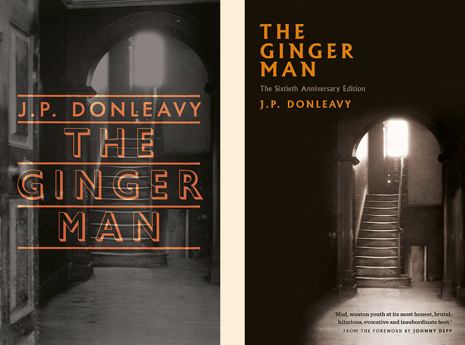 J.P. Donleavy, <em>The Ginger Man</em>; unused design by Niall McCormack for The Lilliput Press, Ireland, 2015