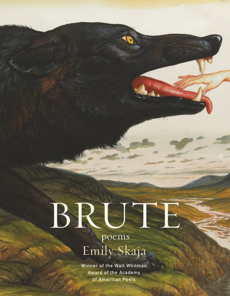 Emily Skaja, Brute, Graywolf; design by Mary Austin Speaker, art: WaltonFord, Gleipnir (April 2, 2019)