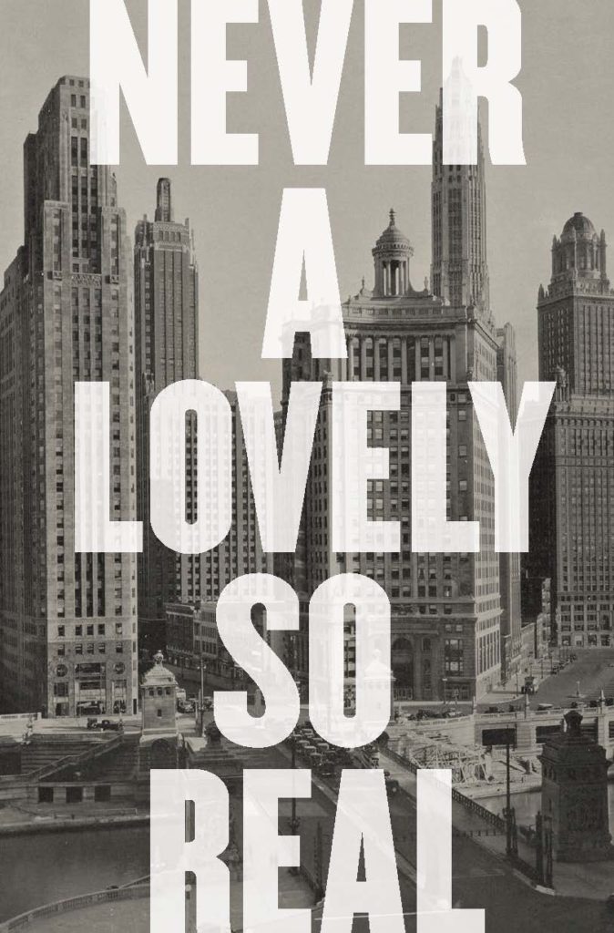 Colin Asher, Never a Lovely So Real, W. W. Norton; design by Jonathan Bush, art direction by Steve Attardo (April 15, 2019)