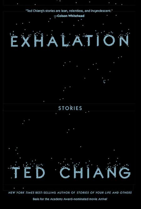 Ted Chiang, <em>Exhalation</em>, design by Na Kim (Knopf, May 7)