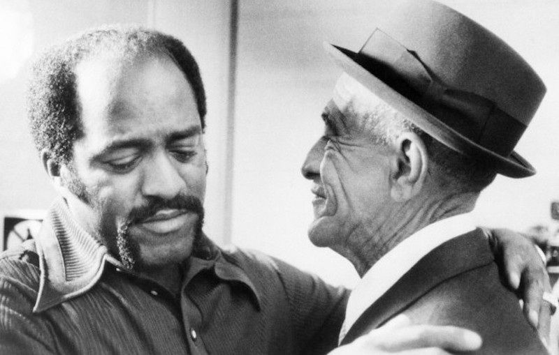 Luis Tiant, his father and a historic first pitch