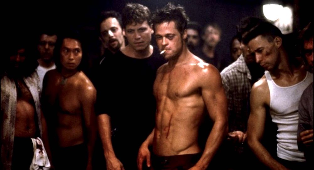 【させていた】 Fight Club Rules Brad Pitt 24 