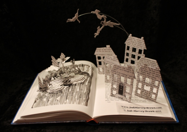 What book would you choose to have made into a paper sculpture ...