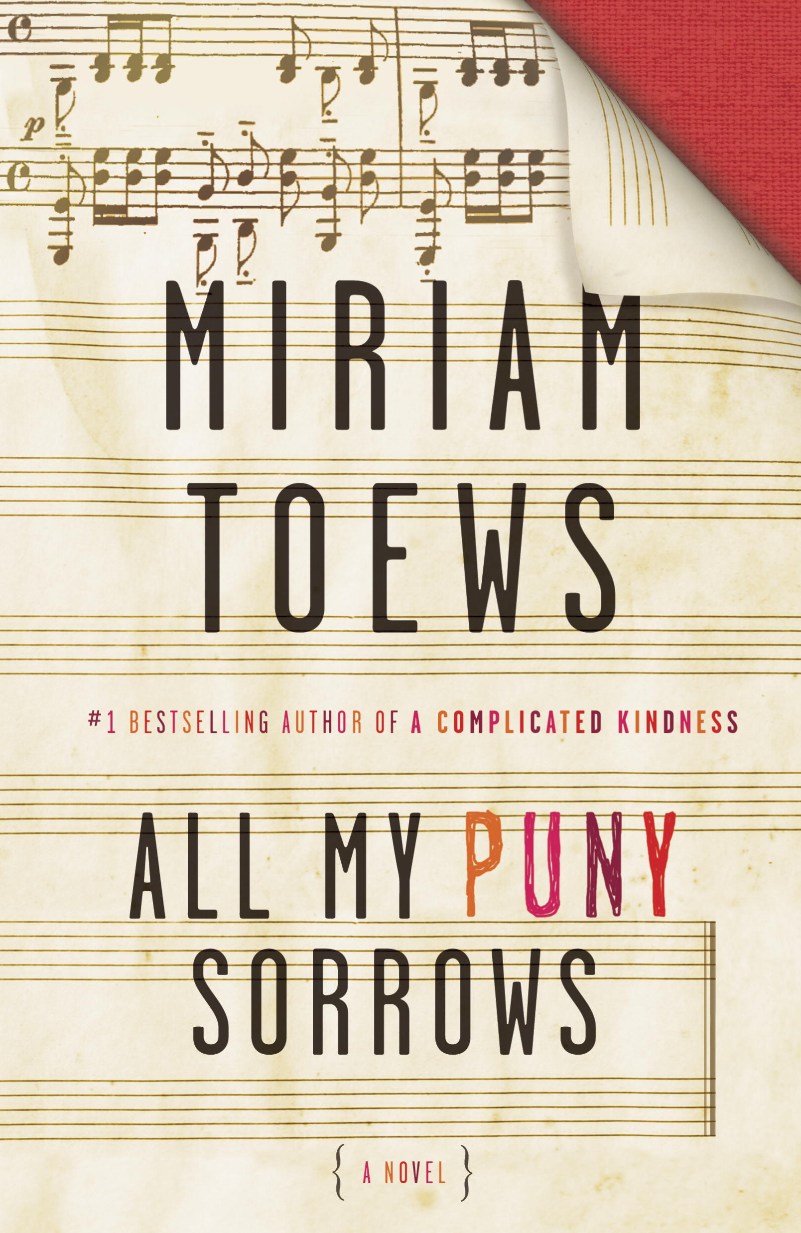 Miriam Toews, All My Puny Sorrows