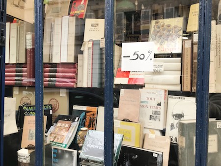 Louis Vuitton transformed its Saint-Germain-des-Pres shop into a pop-up  Bookstore as non essential shops are to be closed but libraries can still  be opened in Paris, France, on April 07, 2021. Photo