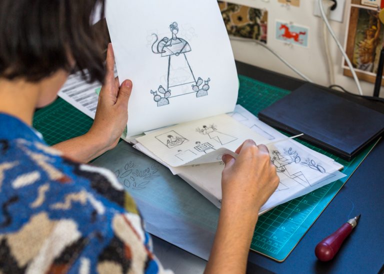 Introducing Belletrist’s Studio Sessions, Episode One Illustrator