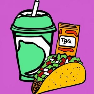 logo, taco bell