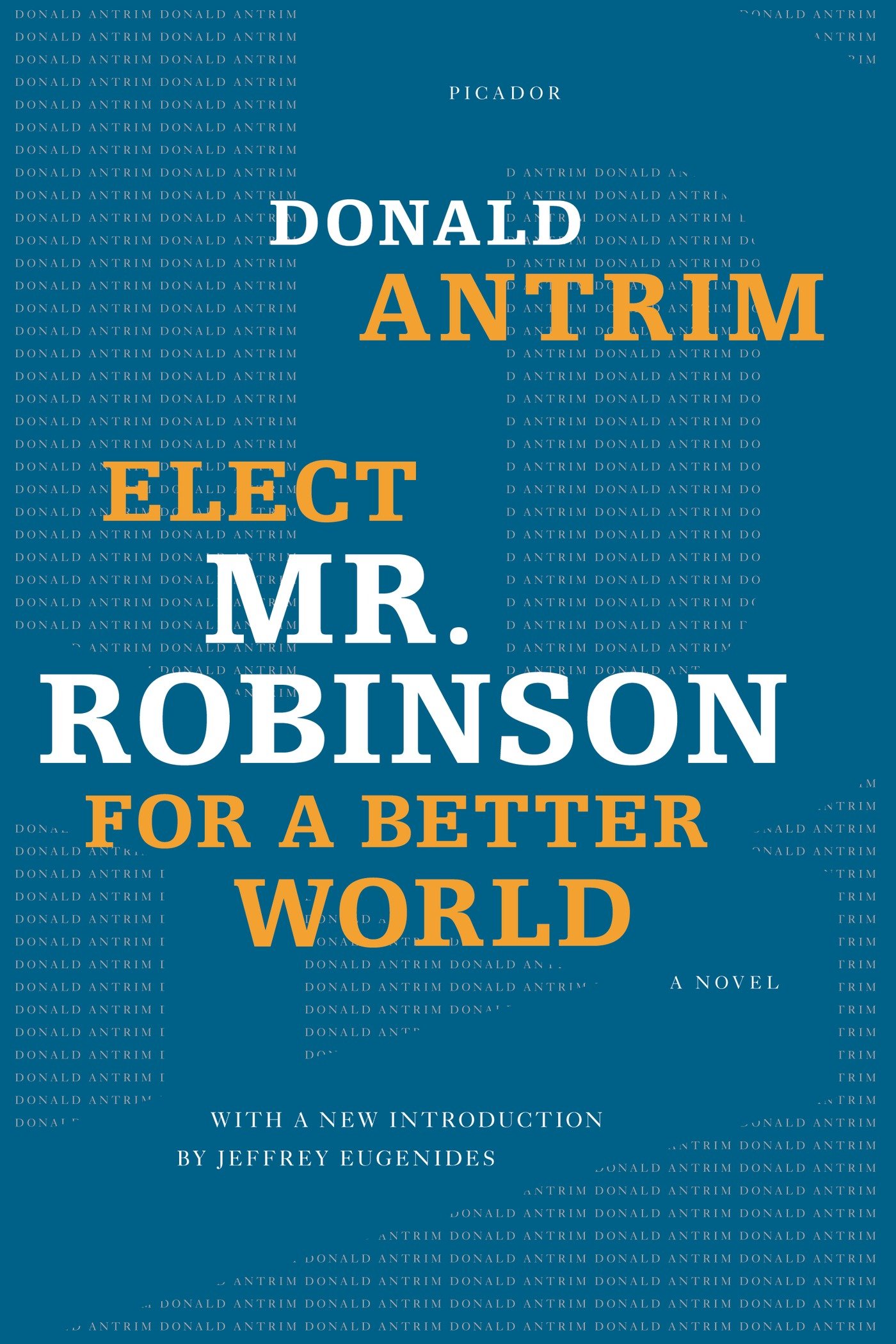 donald antrim elect mr. robinson for a better world
