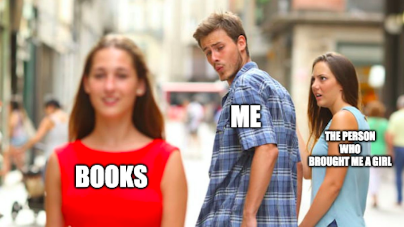 all the books meme