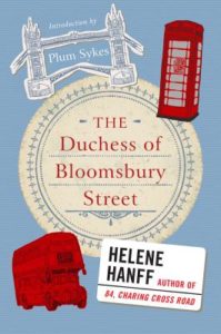 duchess of bloomsbury street, helene hanff